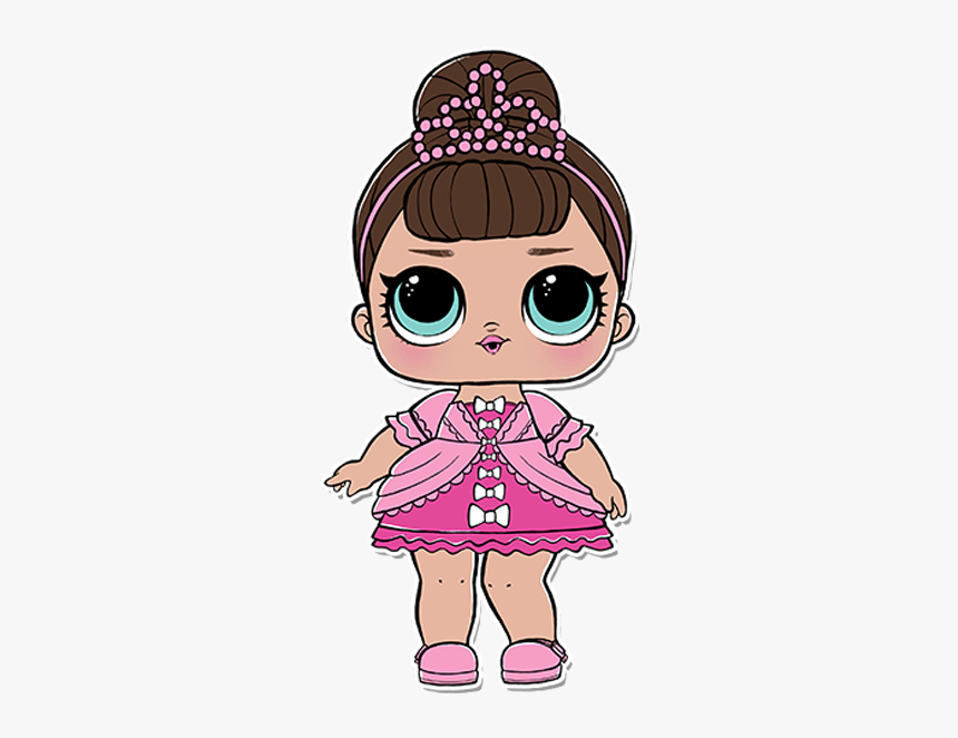 Кукла лол балерина рисунок