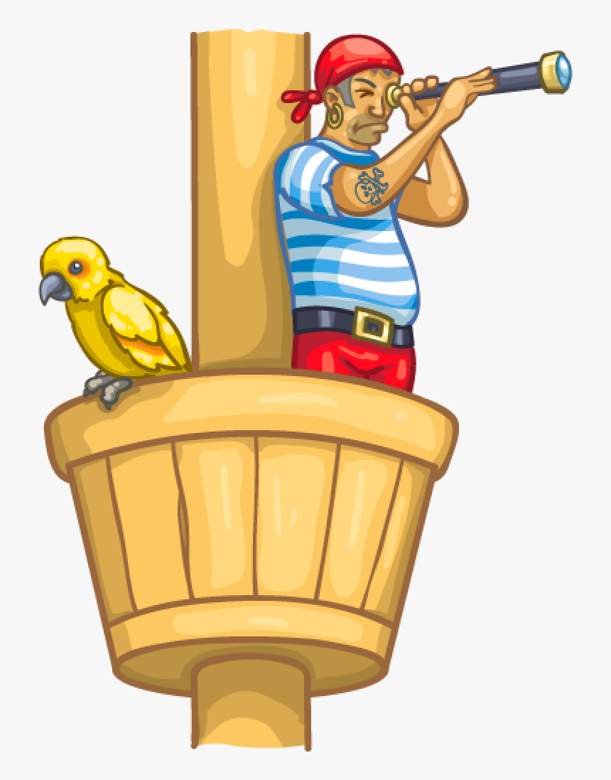 Item Detail - Pirate Ship Birds Nest, HD Png Download