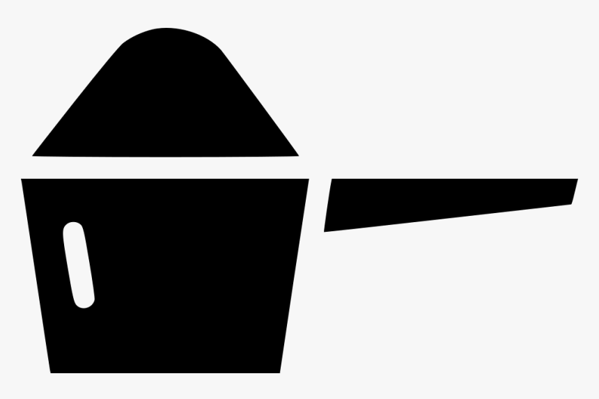 Scoop Protein Powder Measuring Measure Cup Svg Png - Protein Scoop Icon, Transparent Png