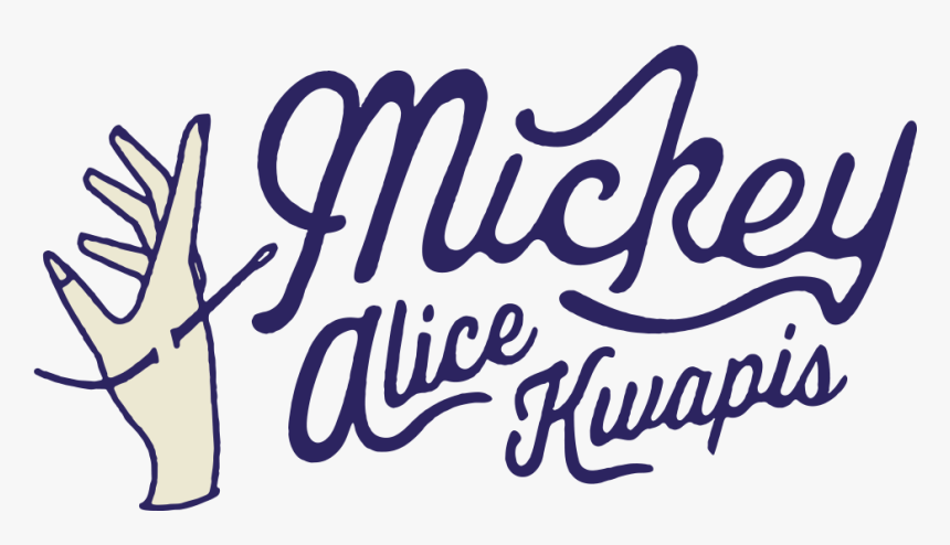 Mickey Hand Png , Png Download - Calligraphy, Transparent Png