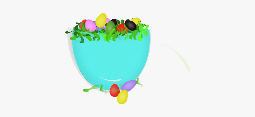 Vector Image Of Bowl Of Eggs - Happy Easter Soccer Transparent, HD Png Download