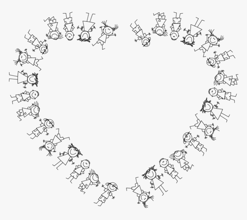 Heart Outline Clipart - Życzenia Z Okazji Dnia Dziecka, HD Png Download