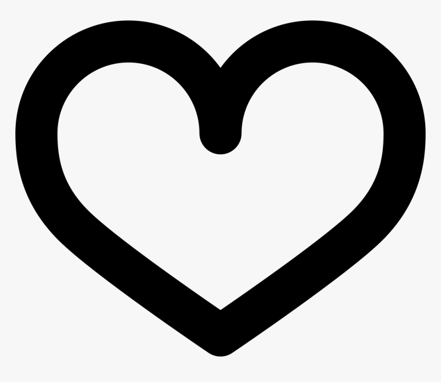 Hollow Heart , Png Download - Couple Heart Shape Silhouette Cameo, Transparent Png