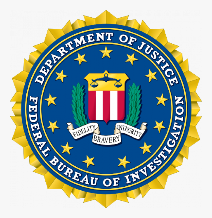 Department Of Justice Federal Bureau Of Investigation, HD Png Download