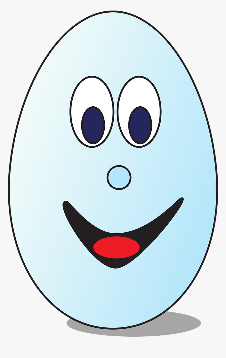 Egg Vector Drawing Free Picture - Circle, HD Png Download