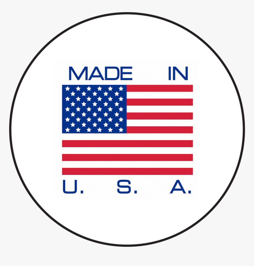 Us Flag 13 Stripes - Made In Usa Logo Png, Transparent Png