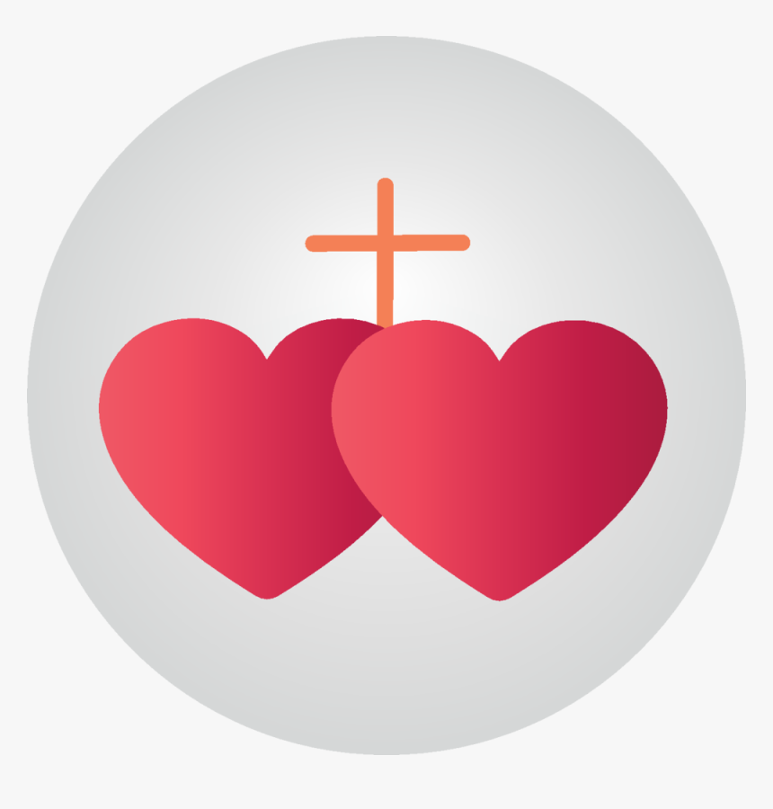 Marriage Sacrament Symbol 2 - Sacrament Of Marriage With Holy Spirit, HD Png Download