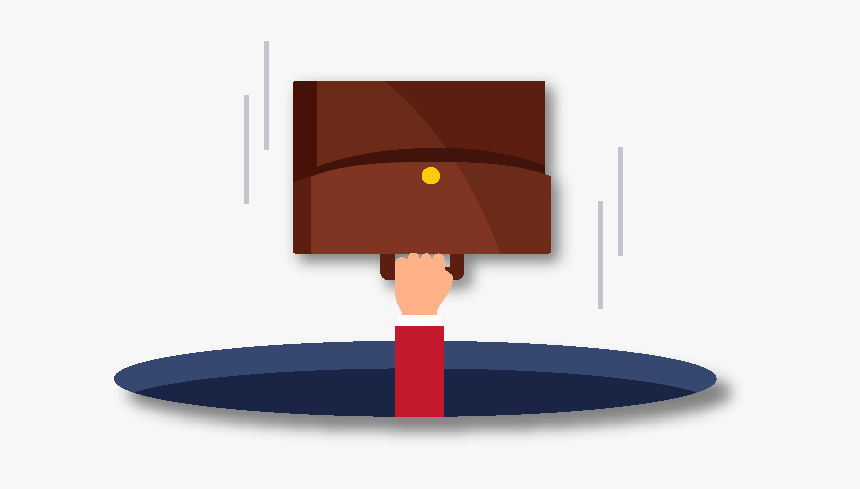 Image Of Chamber Pro Falling Into Pit - Illustration, HD Png Download