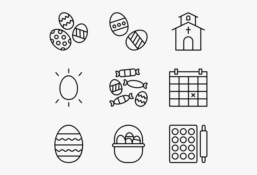 Easter - Resume Icons Png, Transparent Png