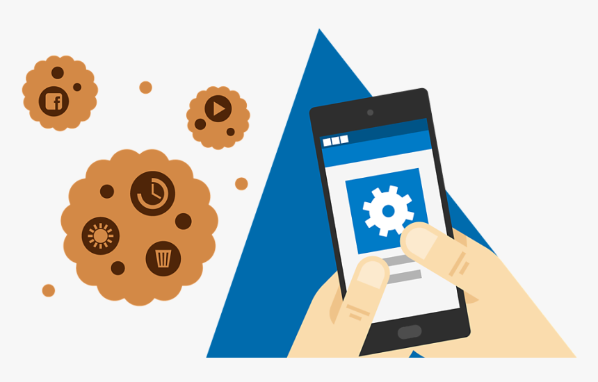 Clipart Free Browser Settings Using The Bbc - Browser Cookie Icon, HD Png Download