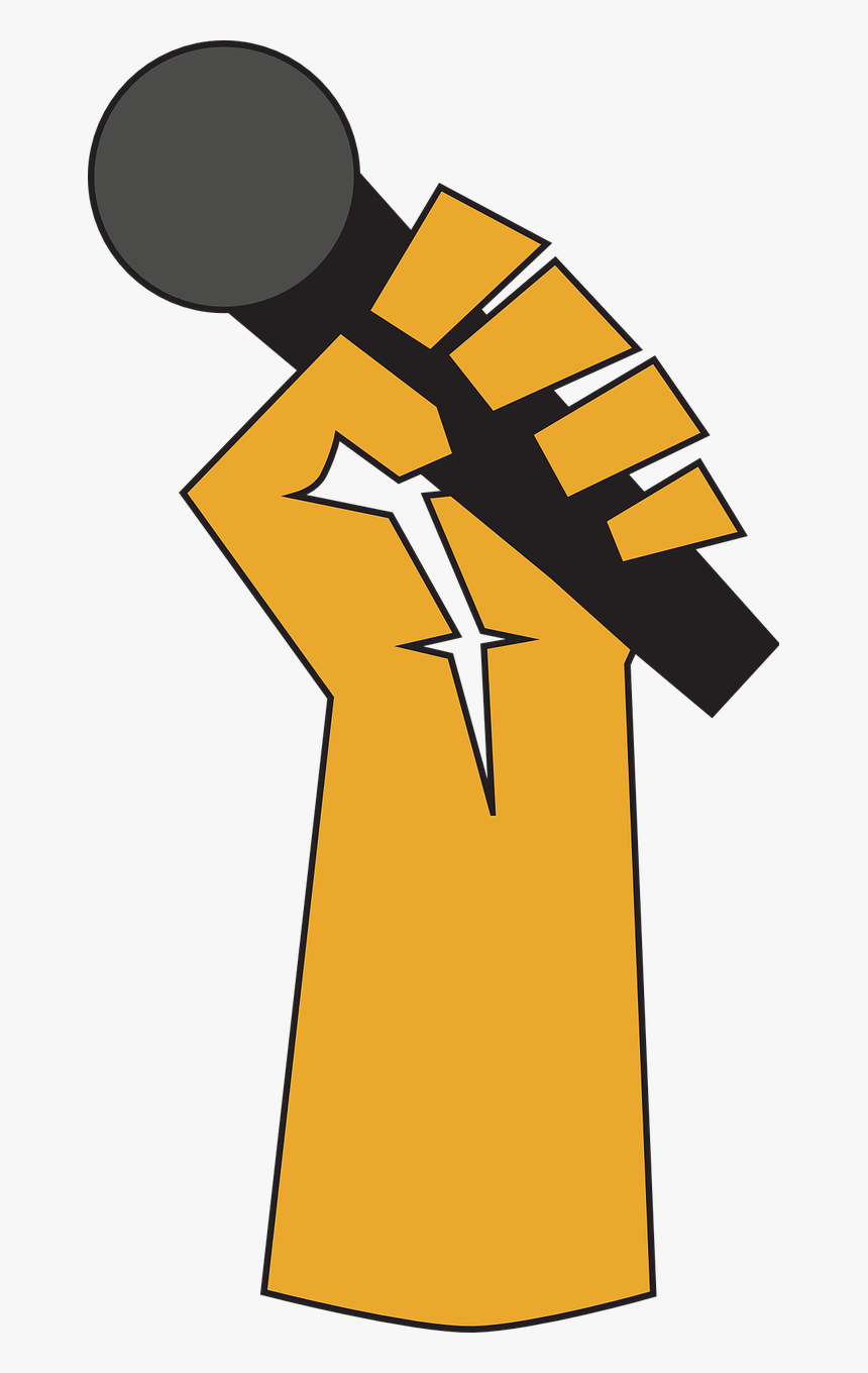 Cartoon Microphone Logo, HD Png Download