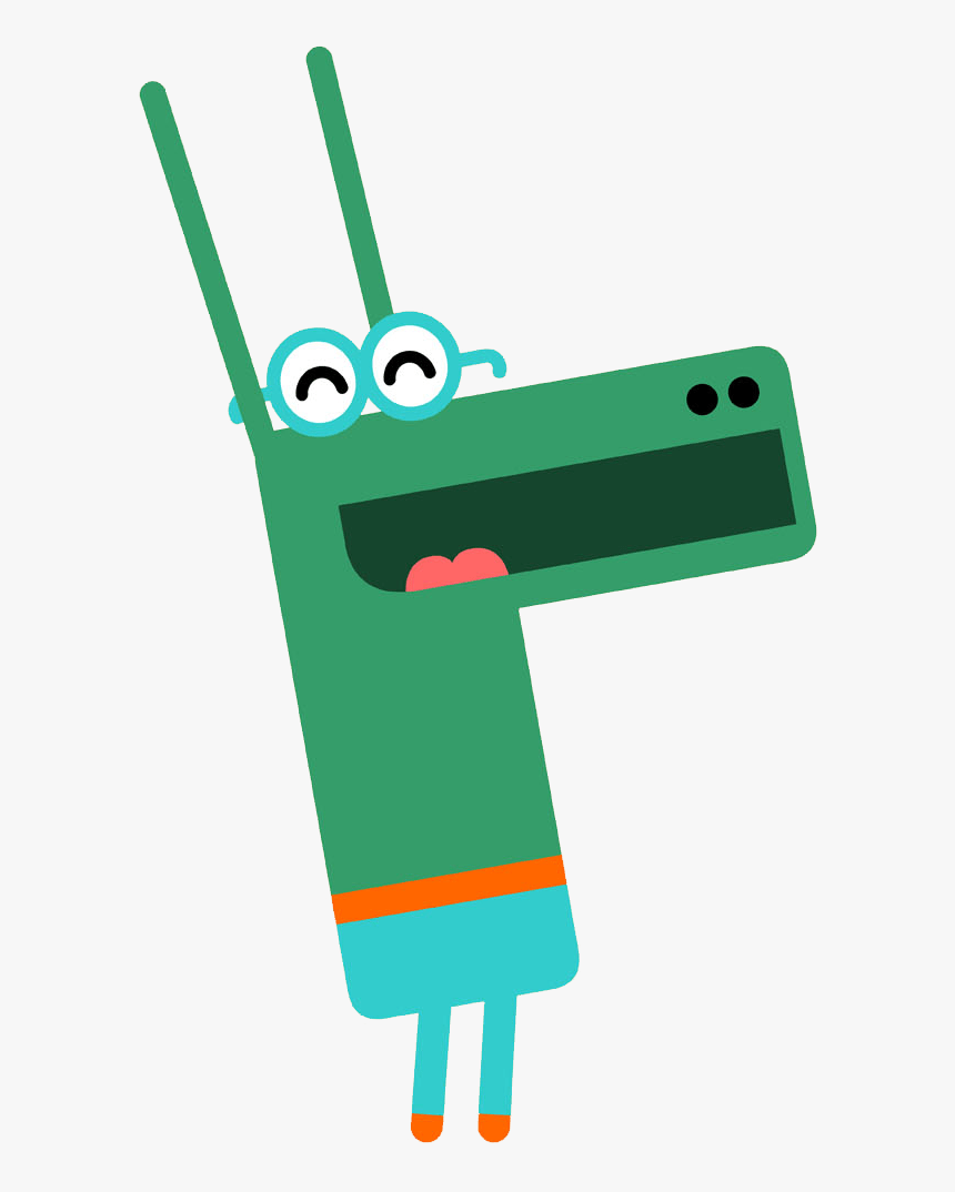 Happy The Crocodile - Happy Hey Duggee Characters, HD Png Download