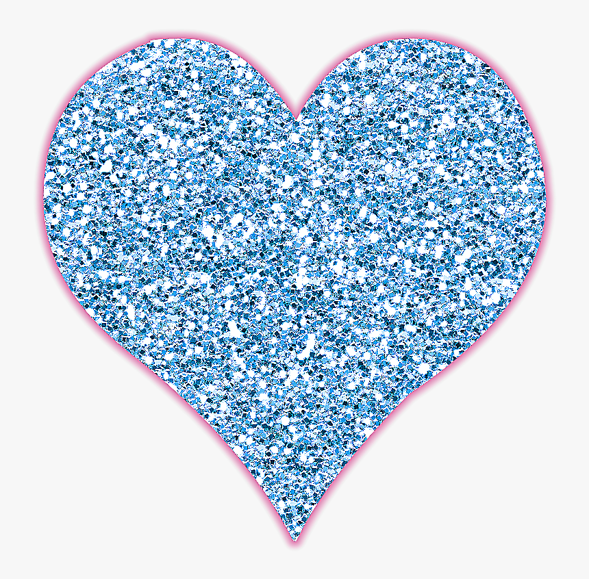 Pink Glitter Heart Png, Transparent Png