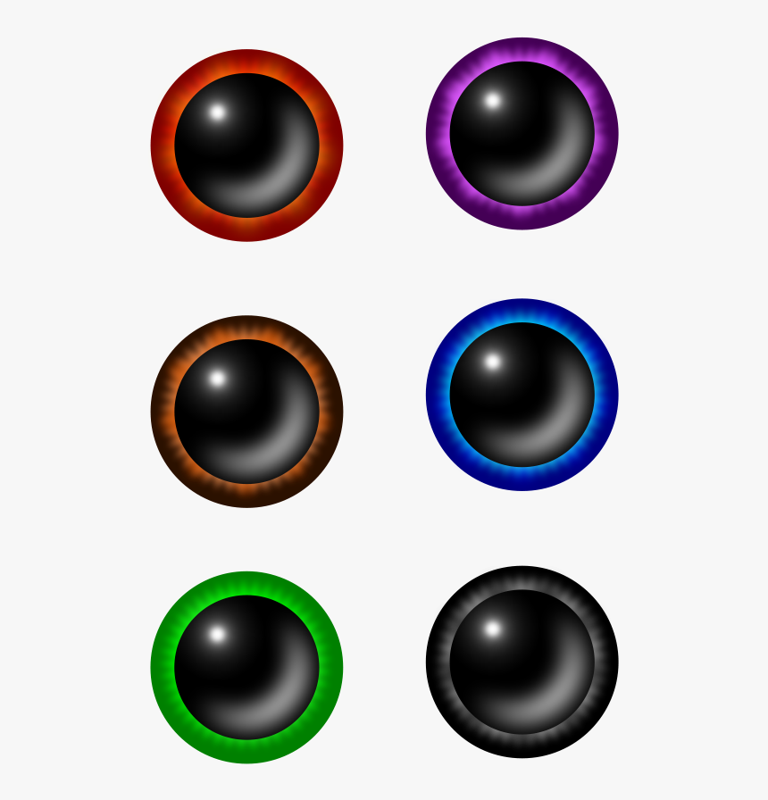 Colorful Eyes Svg Clip Arts - Clip Art, HD Png Download