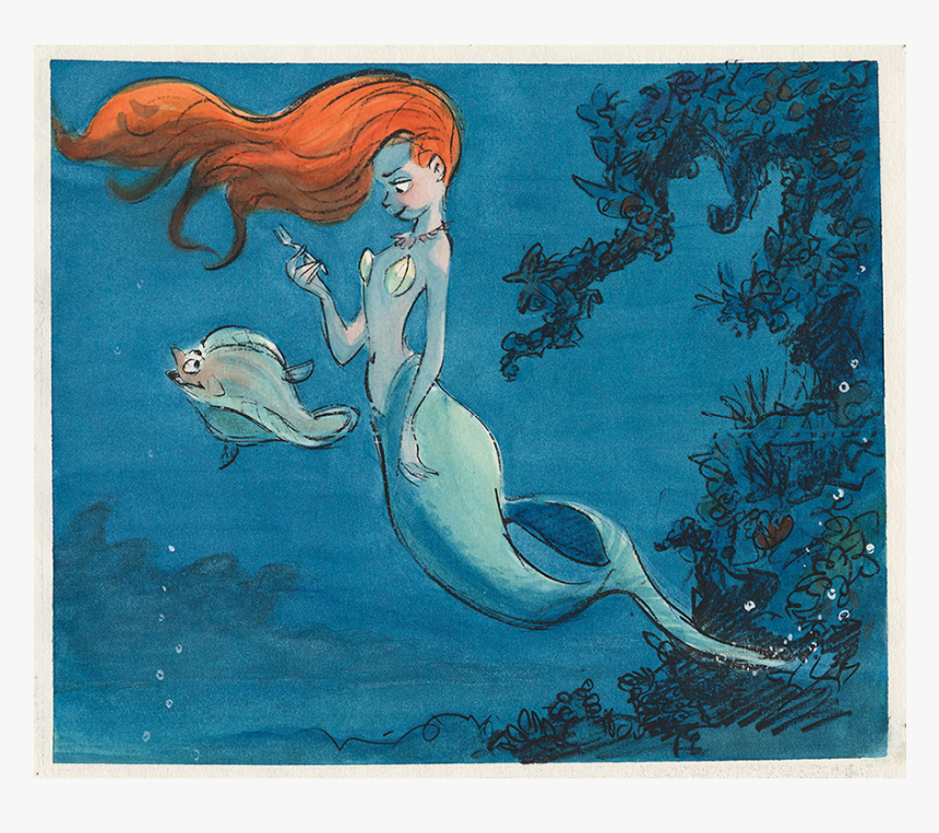 Little Mermaid Disney Concept Art, HD Png Download