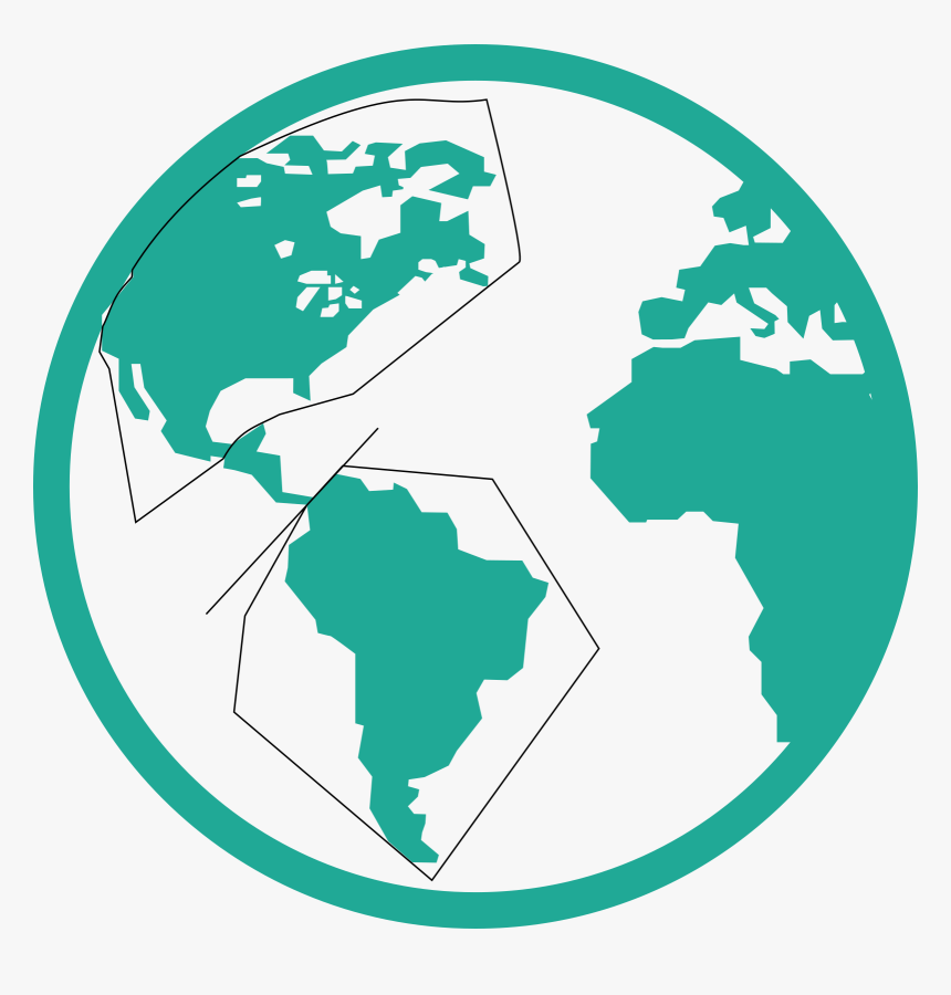 Black And White Globe Clipart, HD Png Download