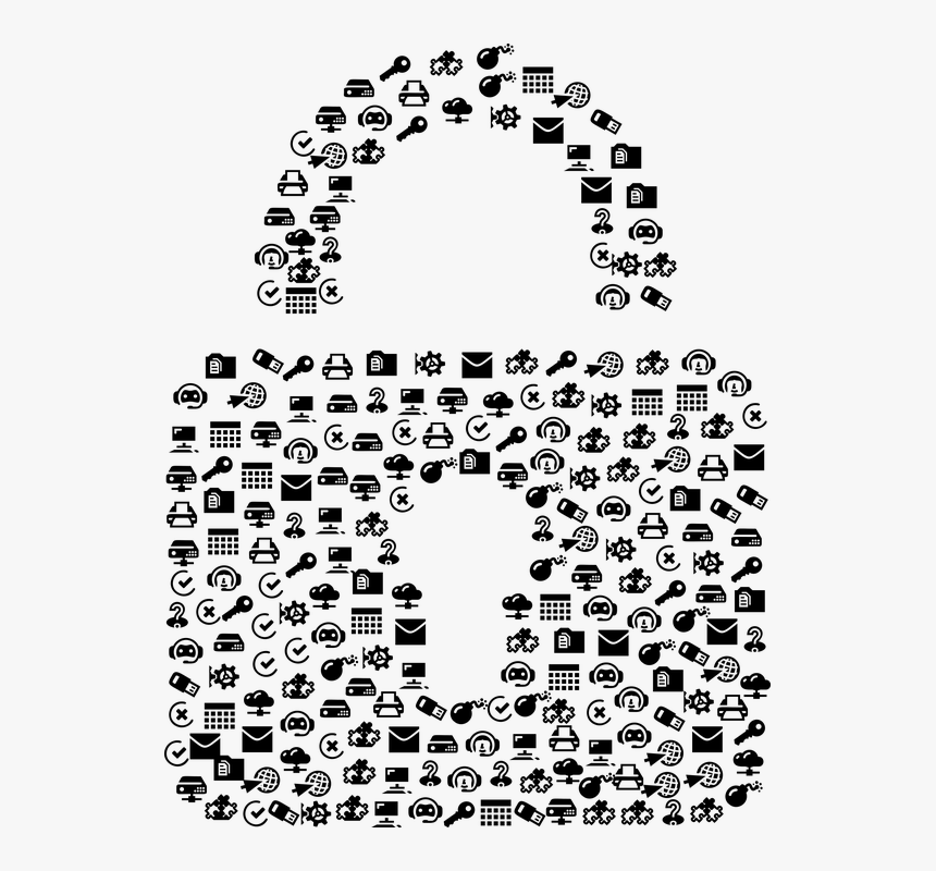 It, Lock, Security, Icons, Locked, Open, Keyhole - Smart Lock, HD Png Download