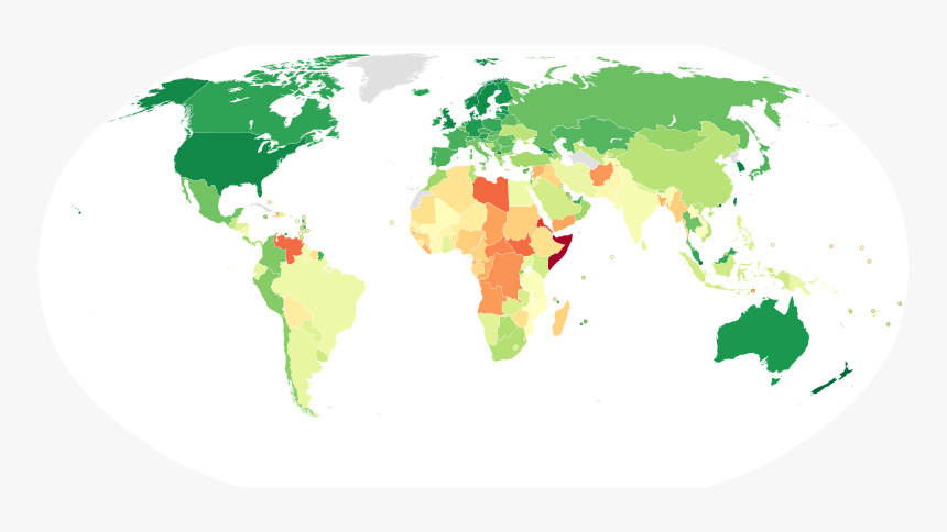 Geographical Distribution Of Psoriasis, HD Png Download