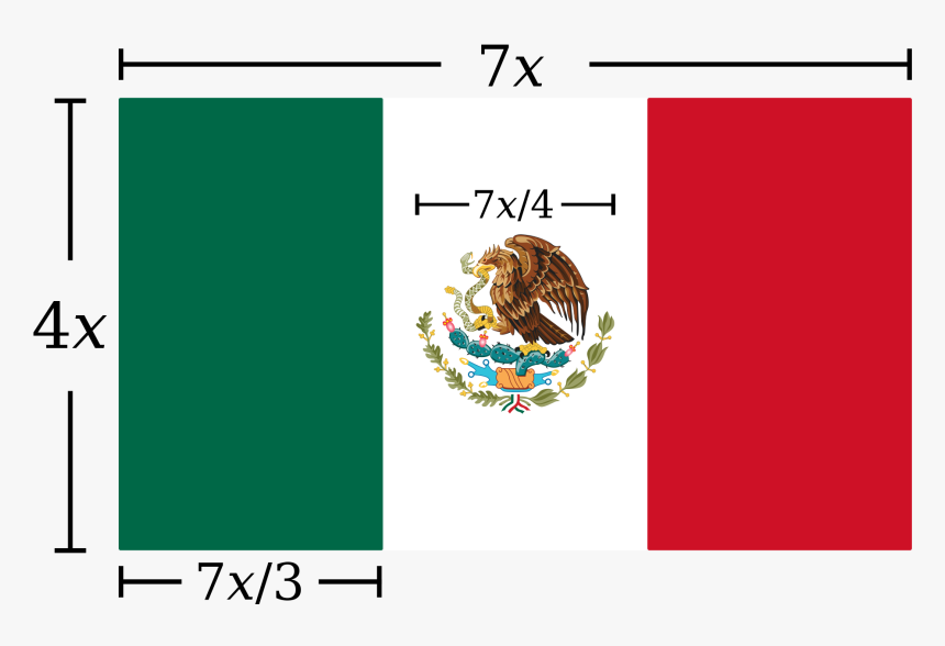 Clip Art File Flag Construction Sheet - Mexico Flag, HD Png Download