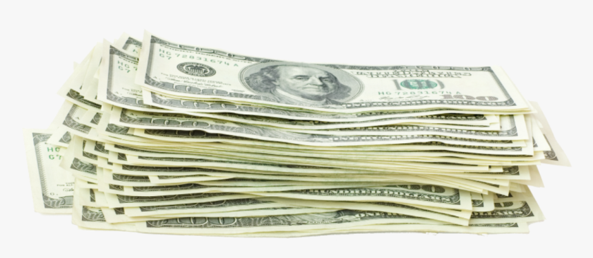 Money Coin Cash Saving Bank - Small Stack Of Money, HD Png Download