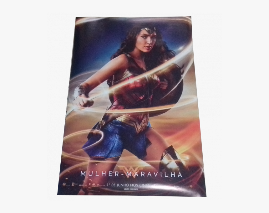 Transparent Mulher Maravilha Png - Wonder Woman Poster Cover, Png Download