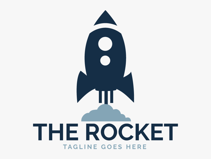 The Rocket Logo Design - Rocket Logo, HD Png Download