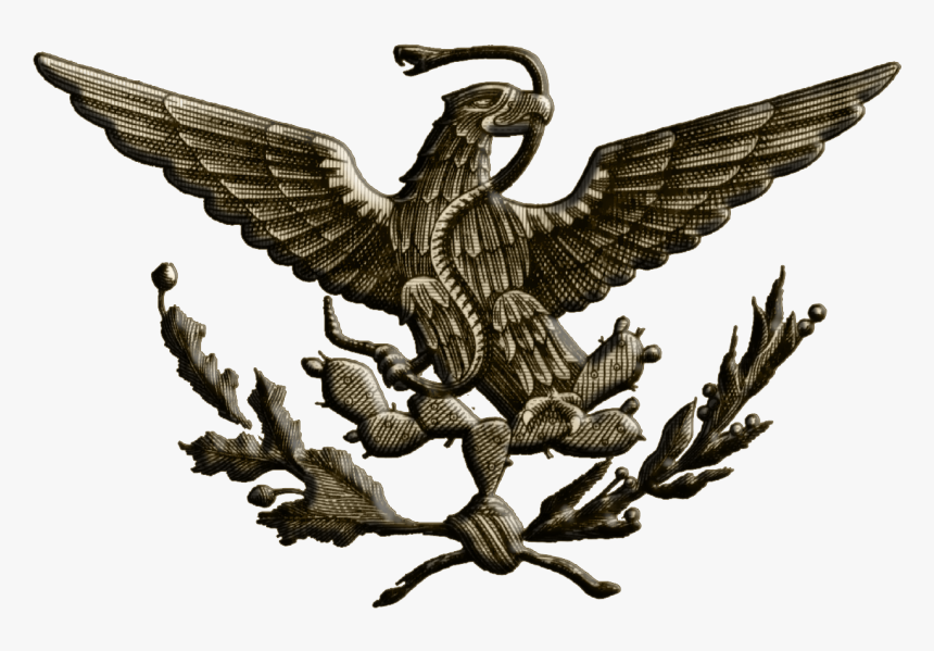Pin De Malgorzata Gonciarz En Symbole Meksyku - Escudo De Mexico Antiguo, HD Png Download
