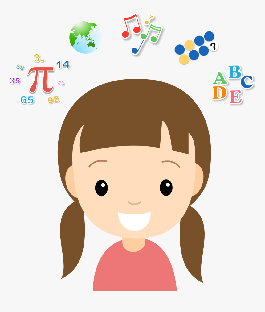 Boy Pencil And In Color - Cartoon, HD Png Download