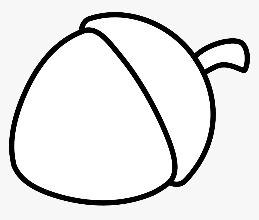 Acorn Coloring Page, HD Png Download