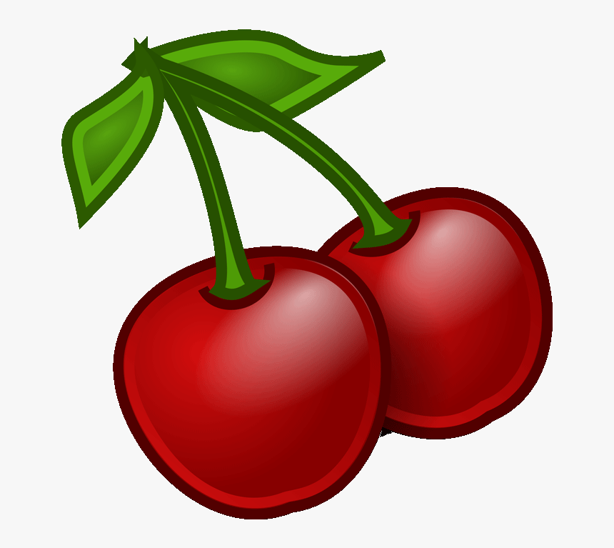 Cherry Clipart Coloring Page - Cherry Clipart, HD Png Download