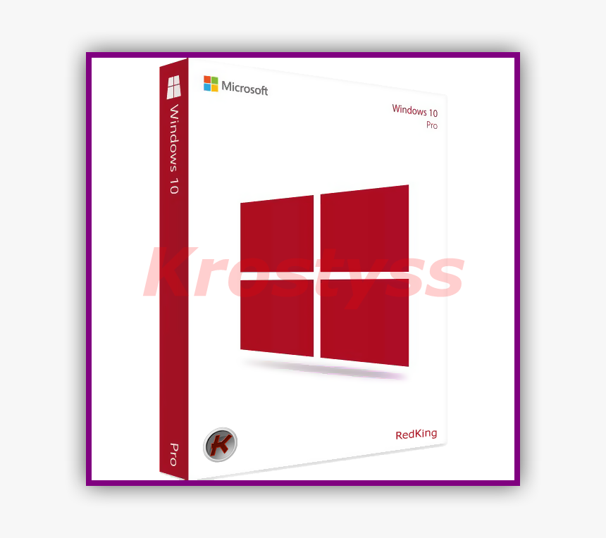 Windows 10 Red King 1809-17763 - Windows 10 Enterprise, HD Png Download
