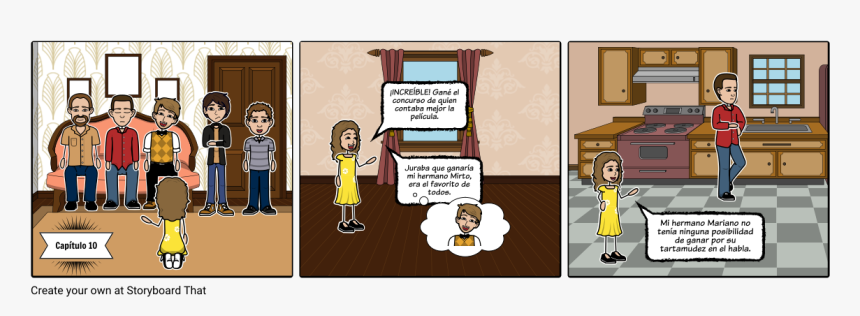 Comic La Contadora De Peliculas, HD Png Download