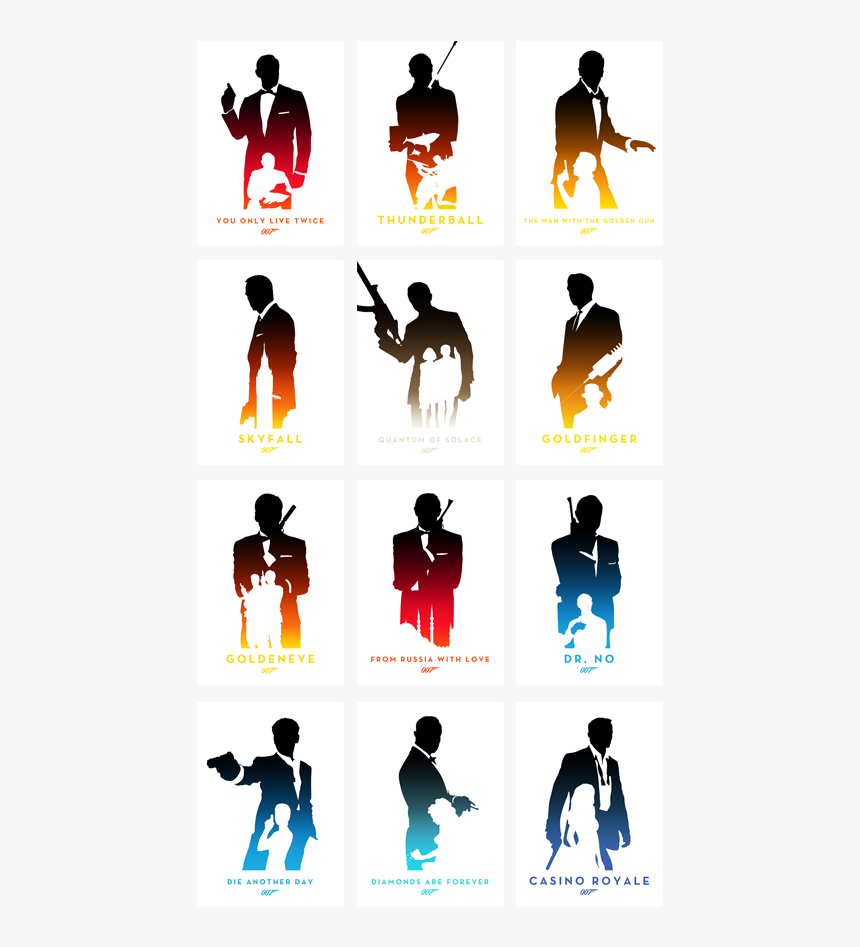 007 50th Anniversary Poster, HD Png Download