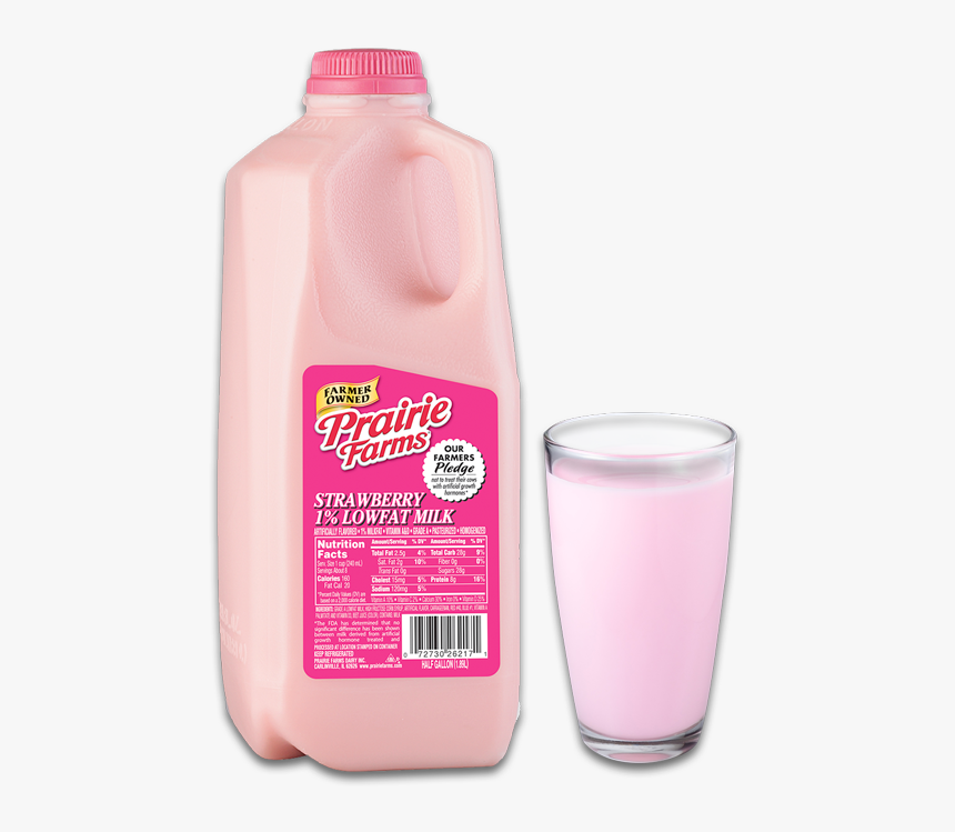 Strawberry Milk - Strawberry Milk Transparent, HD Png Download
