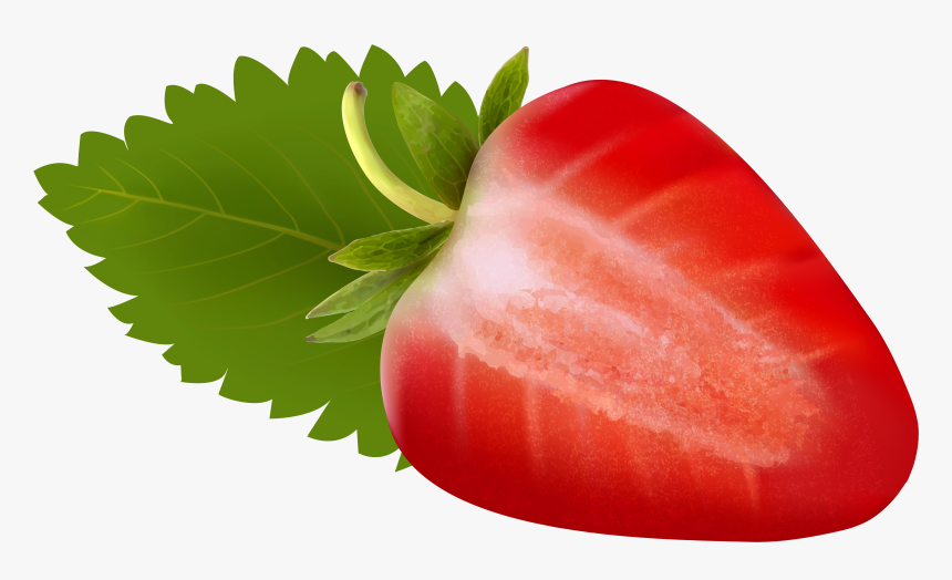 Strawberry Free Png Clip Art Imageu200b Gallery Yopriceville - Strawberry Slice Clipart Png, Transparent Png