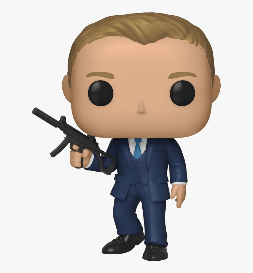 James Bond Funko Pop Daniel Craig, HD Png Download