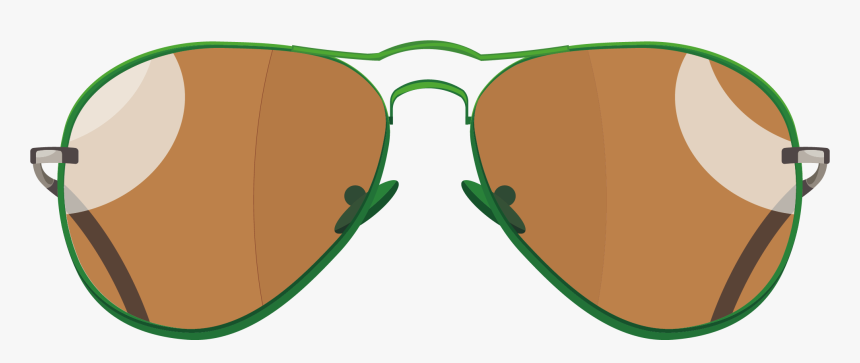 Vector Brown Goggles Sunglasses Png Image High Quality - Vector Sunglasses Png, Transparent Png