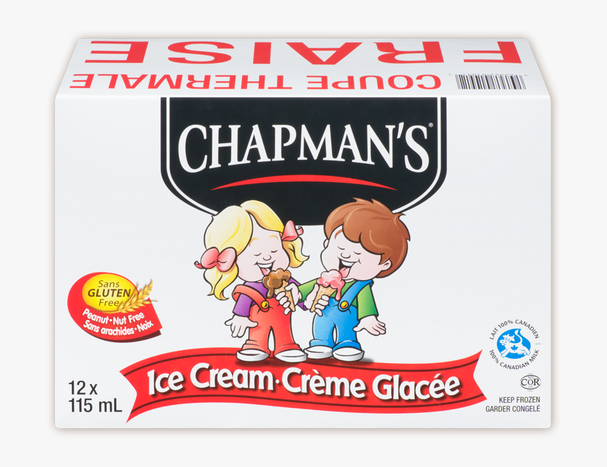 Chapman S Strawberry Ice Cream - Chapman's Ice Cream Logo, HD Png Download