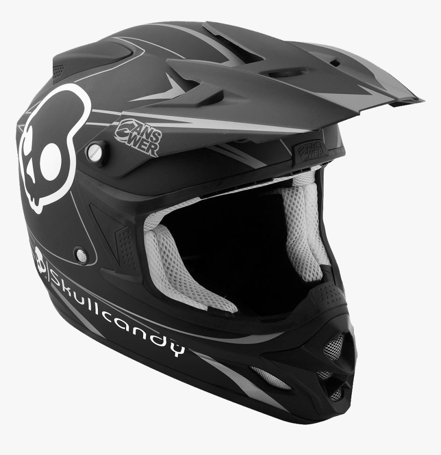Motorcycle Helmet Png Image - Answer Skullcandy Helmet, Transparent Png
