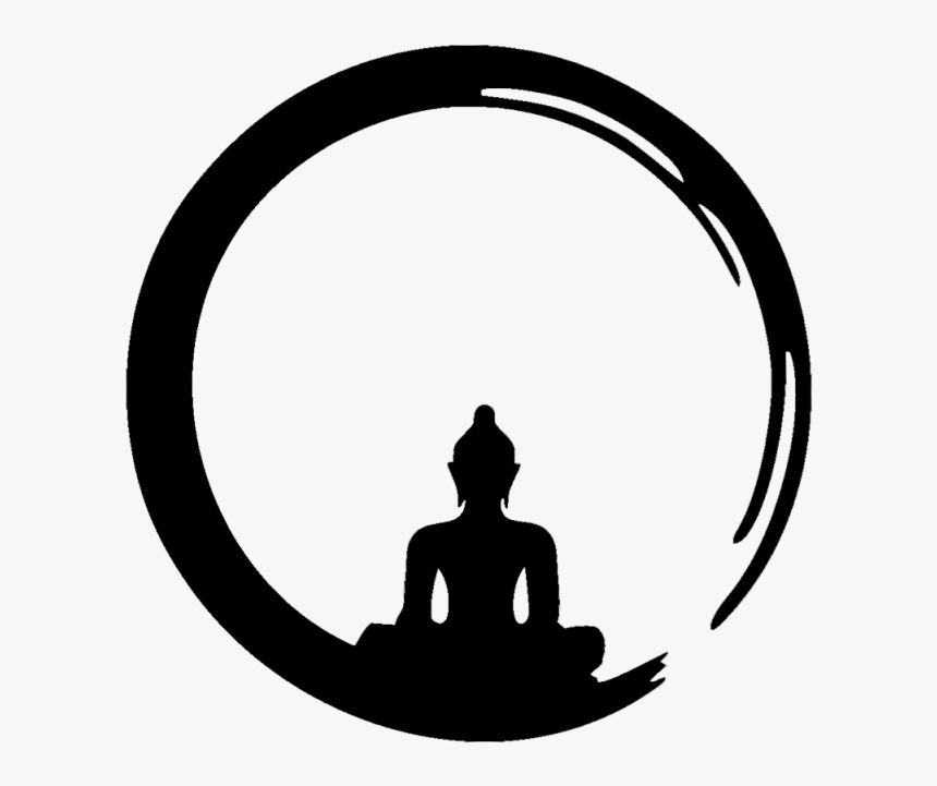 Zen Meditation, Zen Meditation Chan, Meditation Png - Line Art Of Buddha, Transparent Png