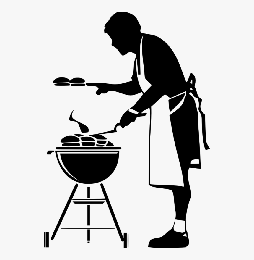 Bbq Food Clipart Black And White