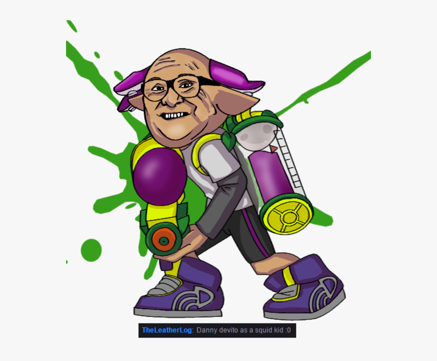 Danny Devito As A Squid Kid - Danny Devito In Smash, HD Png Download