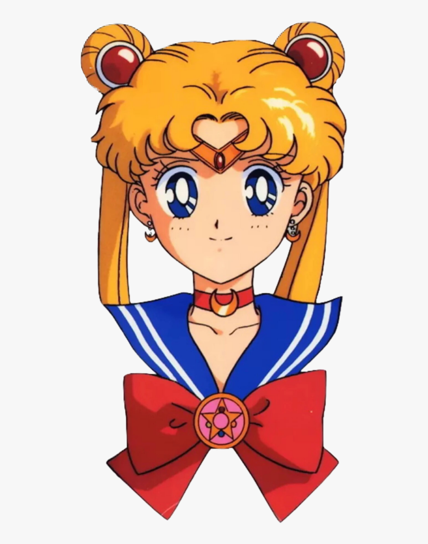 #sailor #moon #kawaii #cute #anime #1992 #usagi #tsukino - Sailor Moon Usagi Cute, HD Png Download