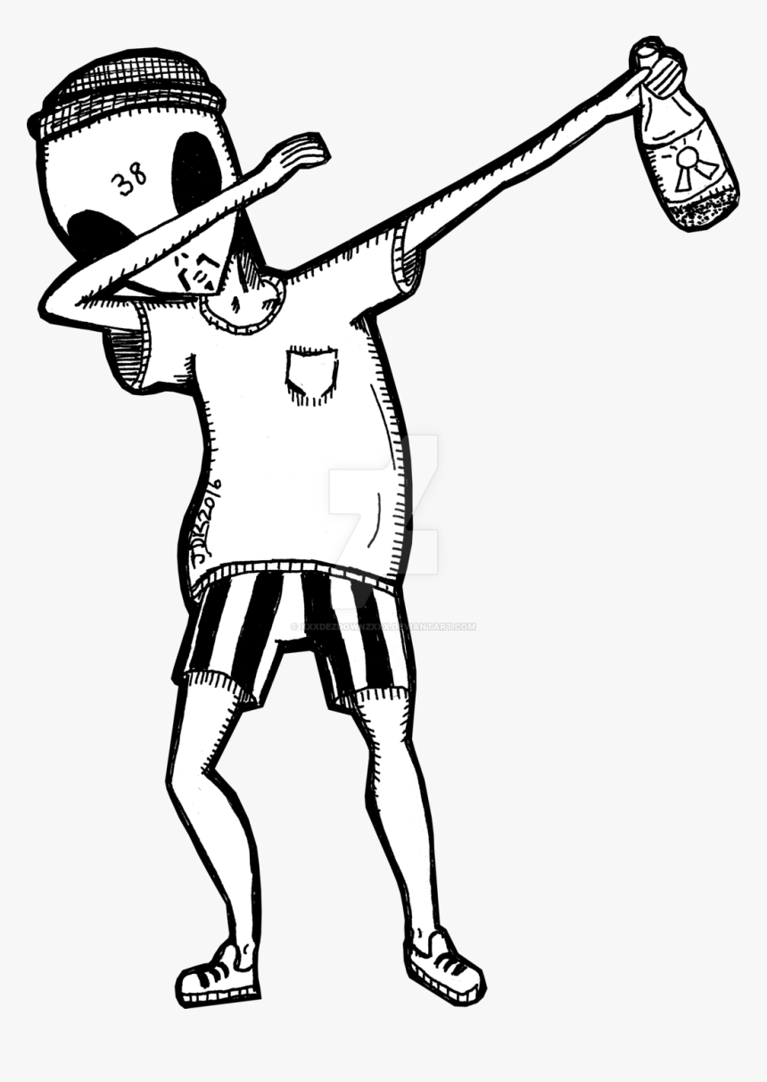 Gucci Mane Drawing - Dibujos De El Dab, HD Png Download