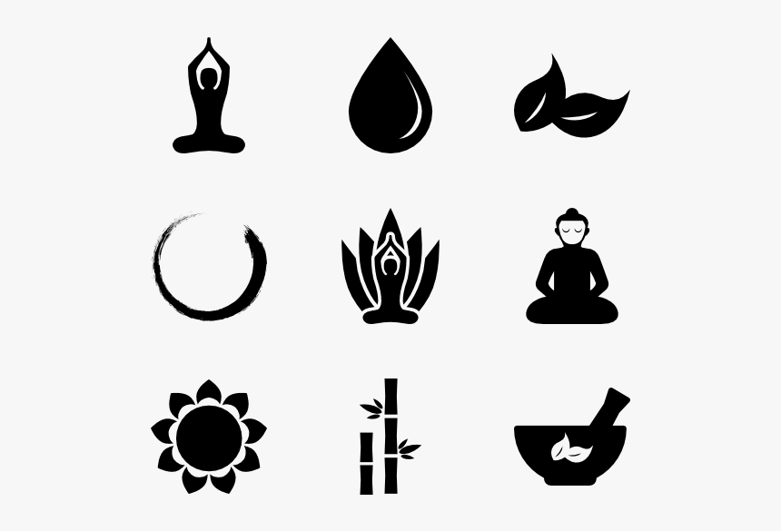 Symbols Of Tibetan Buddhism Religion Computer Icons - Symbols Tibetan Buddhism, HD Png Download