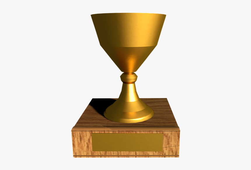 Cup, Trophy, Winner, Gold, Champion, Profit, Award - Participation Trophy, HD Png Download