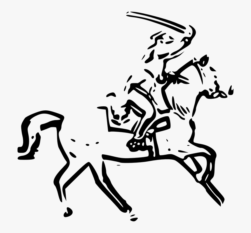 Transparent Horseback Riding Clipart - Cavalry Clipart, HD Png Download