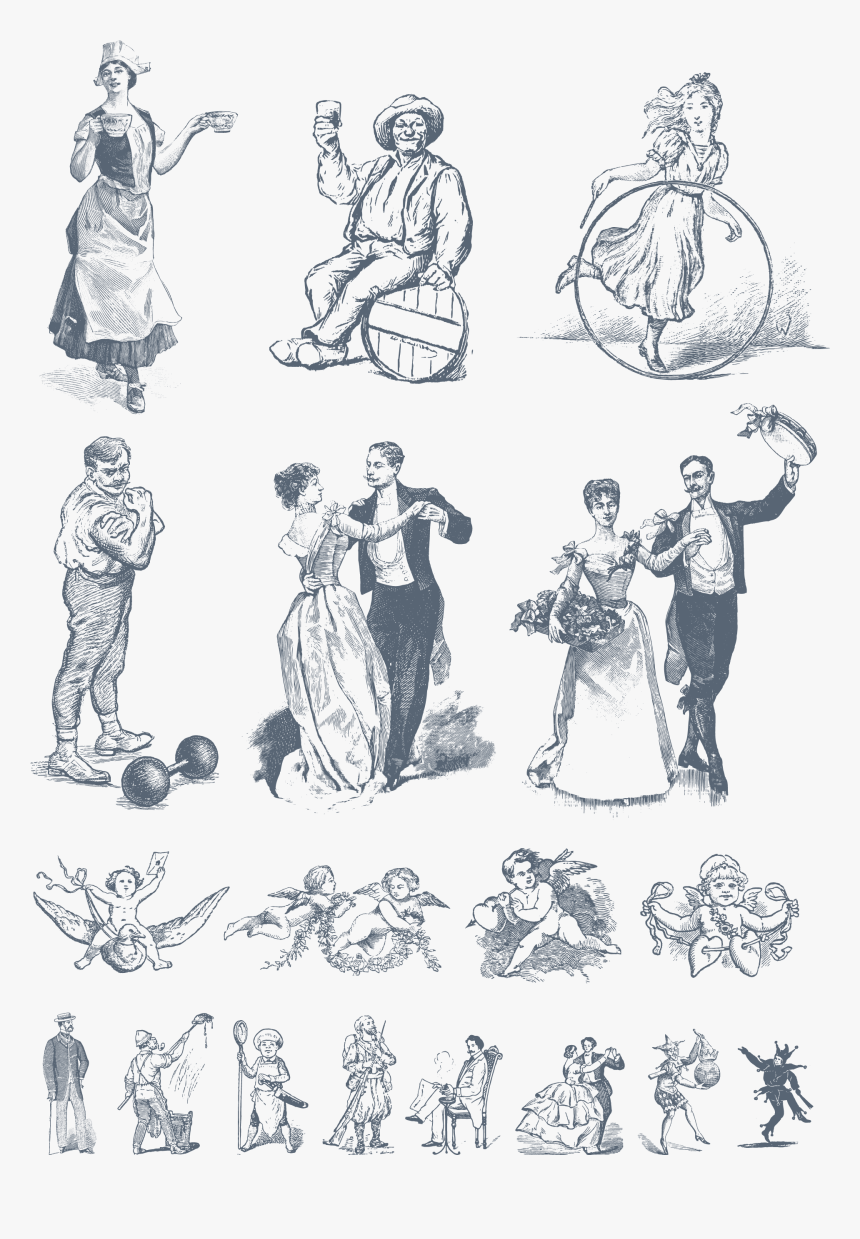 Preview All The Vector Illustrations Provided, Auto-traced - Sketch, HD Png Download