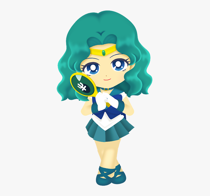 Sailor Neptune Transparent - Sailor Uranus Sailor Moon Drops, HD Png Download
