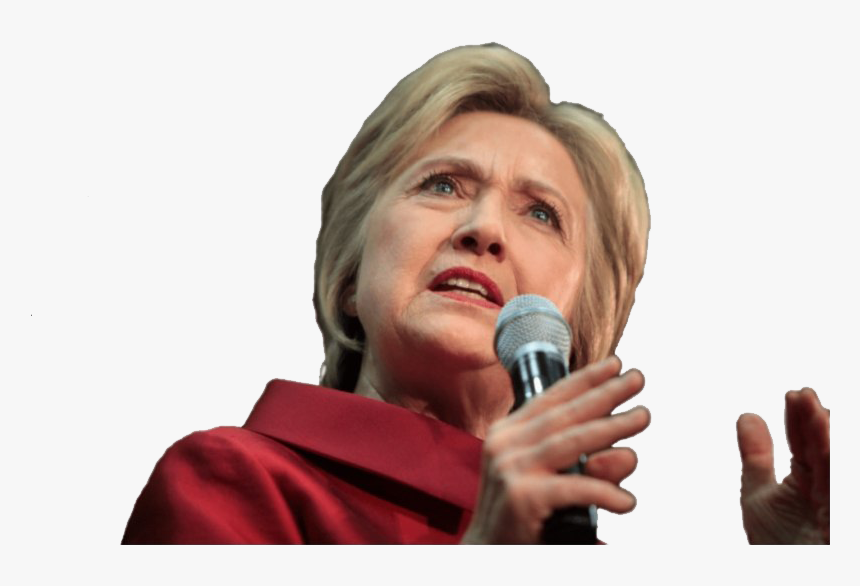 Hillary Clinton Download Free Png - Confused Hillary, Transparent Png